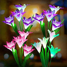 Solar Powered Garden Flowers