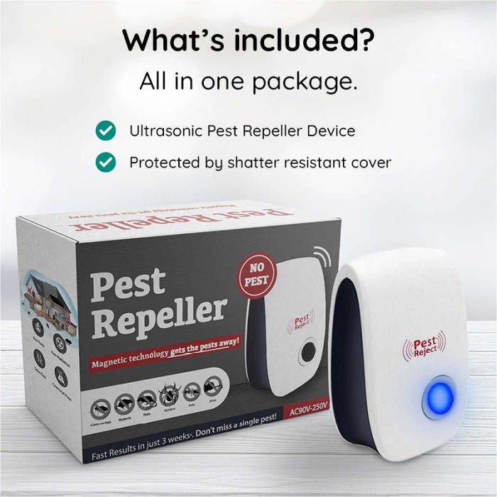 Ultrasonic Termite Repeller - Get Rid Of Termites In 48 Hours