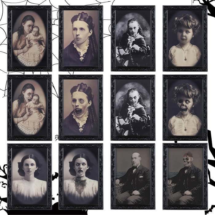 Spooky 3D Changing Face Picture Frame