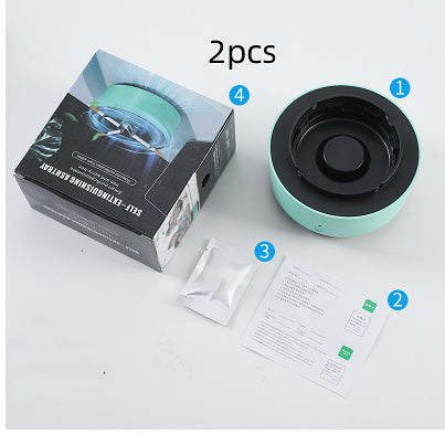 Anion Purification Ashtray: Portable Smoke Removal