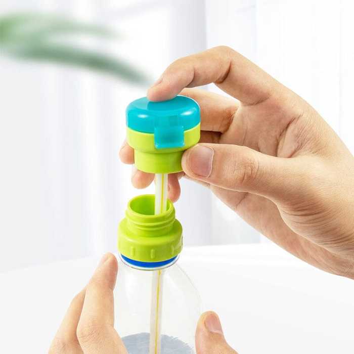 Portable Anti-Choking Straw Lid