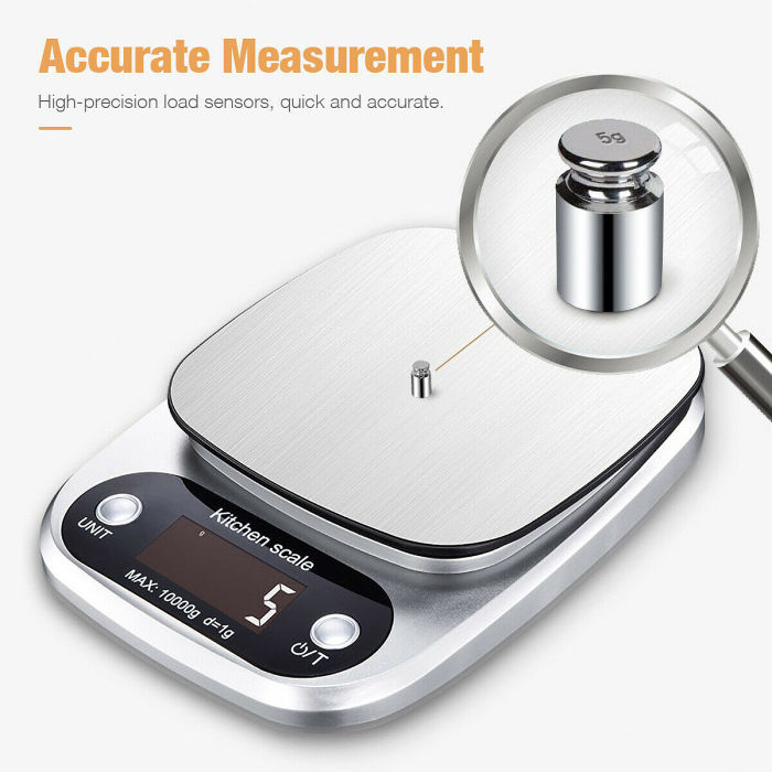 Digital Kitchen Scale, 22lbs Capacity.