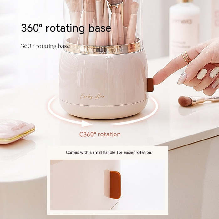 Desktop pen and makeup brush holder