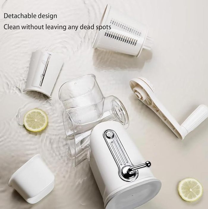 2024 Kitchen Mandoline Vegetable Grater With 5 Interchangeable Blades