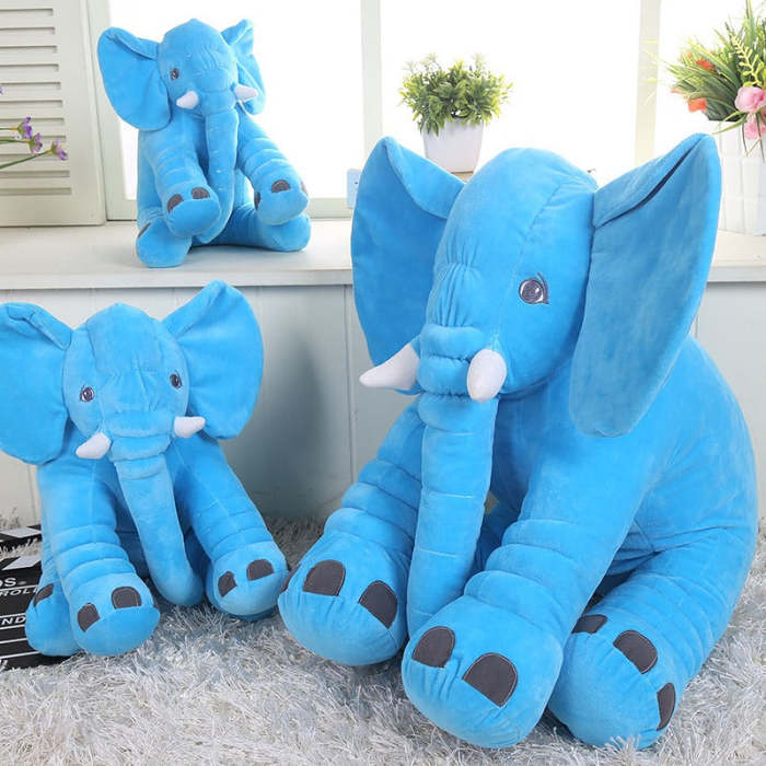 Cute Elephant Plush Pillow Doll