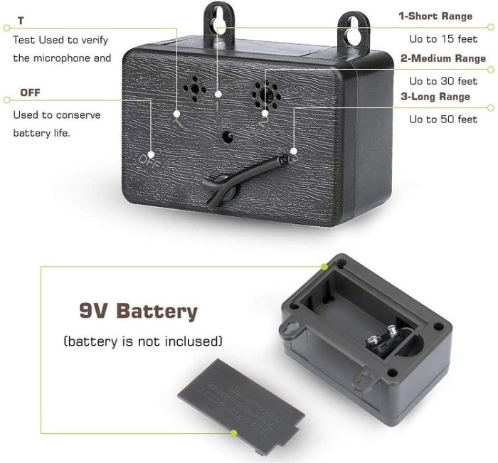 Ultrasonic Anti Barking Device For Dogs