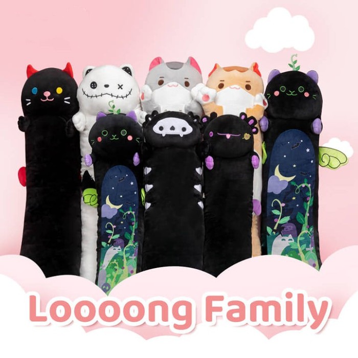 Long Cat Plush Pillow