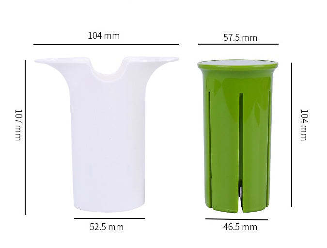 Creative fruit and vegetable slicers.