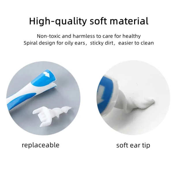 Spiral Ear Wax Cleaner Kit by Veasoon