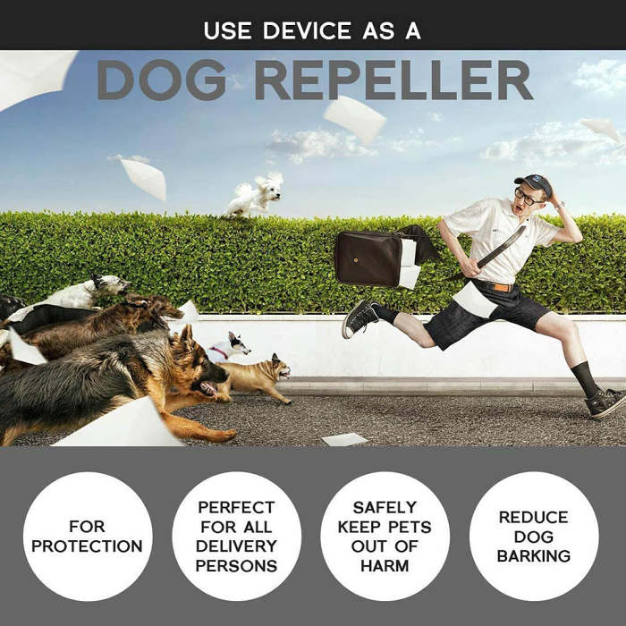 High Grade Anti-Barking Training Device (2 Modes + LED Flashlight)