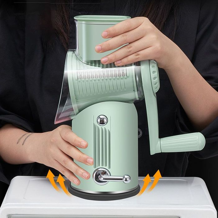 2024 Kitchen Mandoline Vegetable Grater With 5 Interchangeable Blades