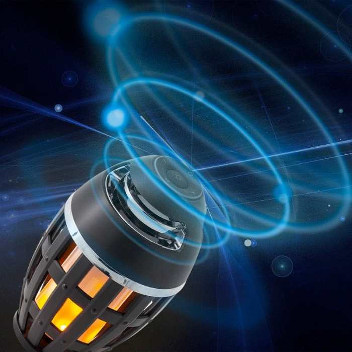 LED Tiki Torch Wireless Bluetooth Speaker