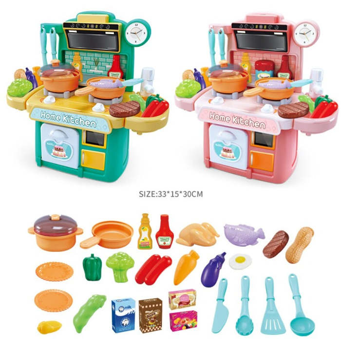 Children's Kitchen Cooking Toy Set (2 Colors)
