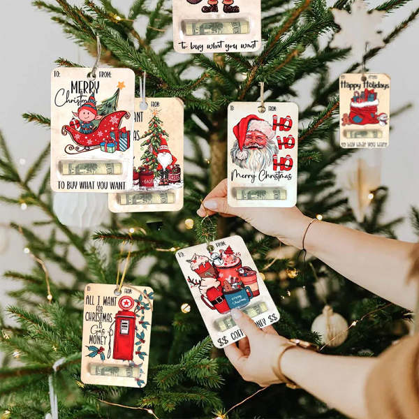 2024 Christmas Gift--Santa Christmas Money Holders Gift