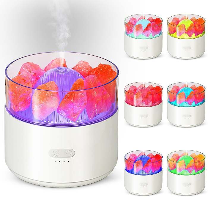 Cool-Mist Humidifier and Aroma Diffuser with Ambient Light