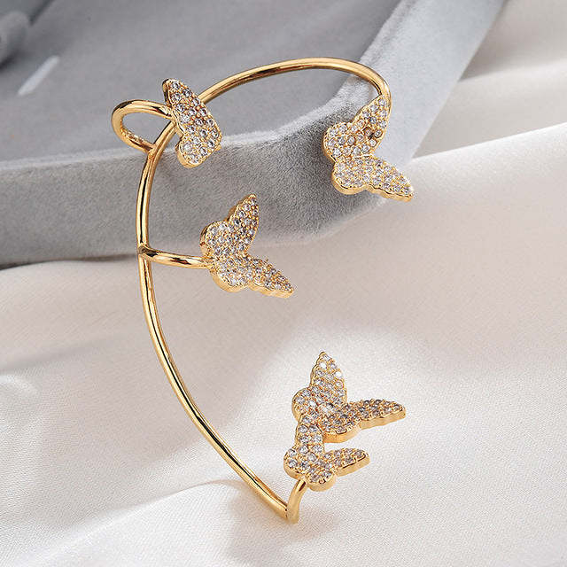 Butterfly Ear Clips