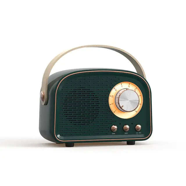 Retro Mini Bluetooth Speaker by Veasoon