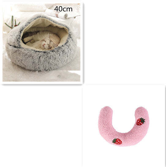 2-in-1 Pet Winter Bed
