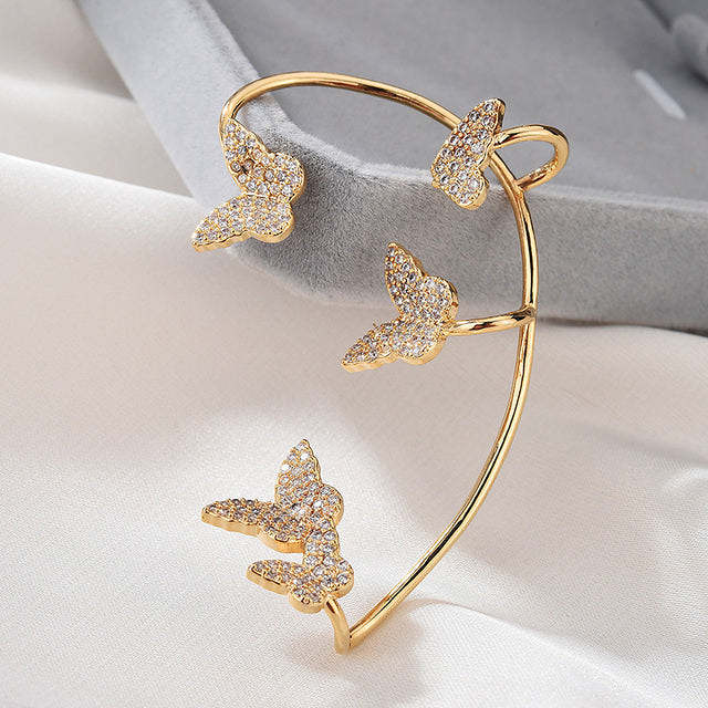 Butterfly Ear Clips
