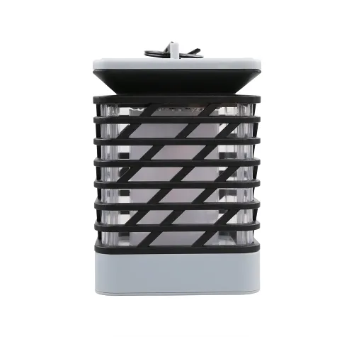Solar Lanterns Dancing Flame Outdoor Hanging Lights Waterproof Auto Sensor 75LED