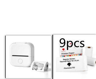 Portable Mini Thermal Label Printer: Bluetooth Connectivity