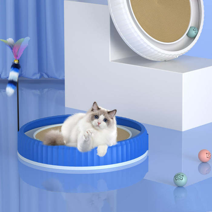 Round Cat Scratching Board