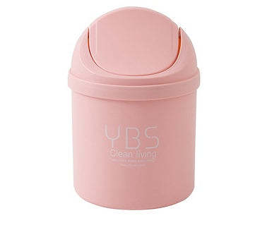 Cute girl-inspired paper basket with cover.