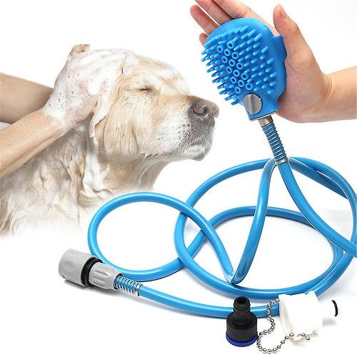 Pet Dog Cat Bathing Cleaner Tools Kit Puppy Cleaning Washing Massage Bath Shower Water Sprayer Pets