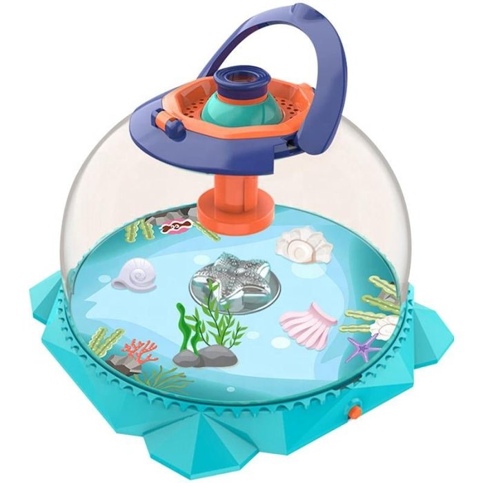 Experimental Biological Observation Barrel Insect Catcher with 4x Magnifying Glass - Retractable, Waterproof