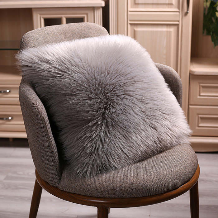 Double-Sided Wool Pillowcase