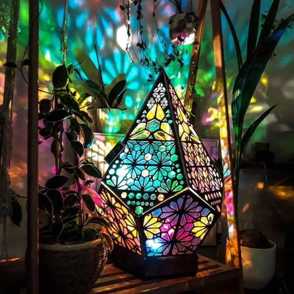 Colorful Floor Lamp - Bohemian Light