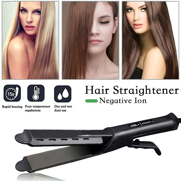 Professional Ceramic Tourmaline Ionic Flat Iron Hair Straightener