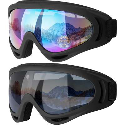 2-Pack: Anti-Scratch Dustproof Sports Goggles