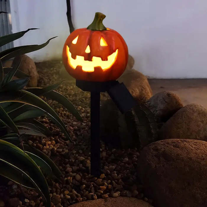 Halloween Jack-o '-lantern Solar Light