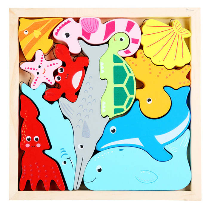 Wooden Toddler Jigsaw Puzzles