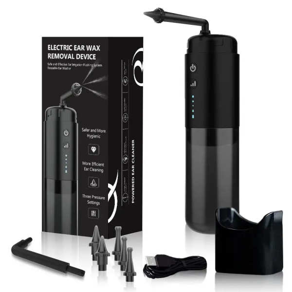 Rechargeable Ear Wax Removal Kit With 4 Cleaning Modes by Veasoon
