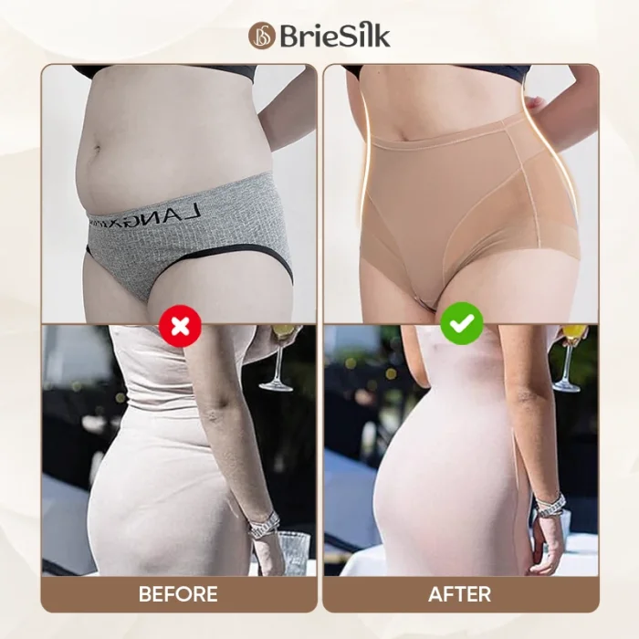 Ice Silk High Waist Hiplift Panties