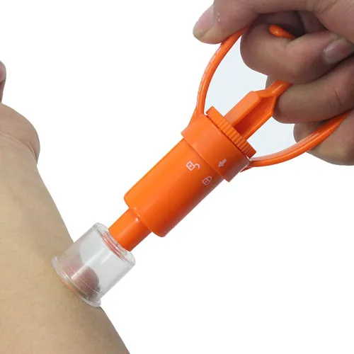Outdoor Venom Extractor Venom Snake Mosquito Bee Bite Vacuum Suction Pump Survival Camping Hiking Safety RESCUE Tool