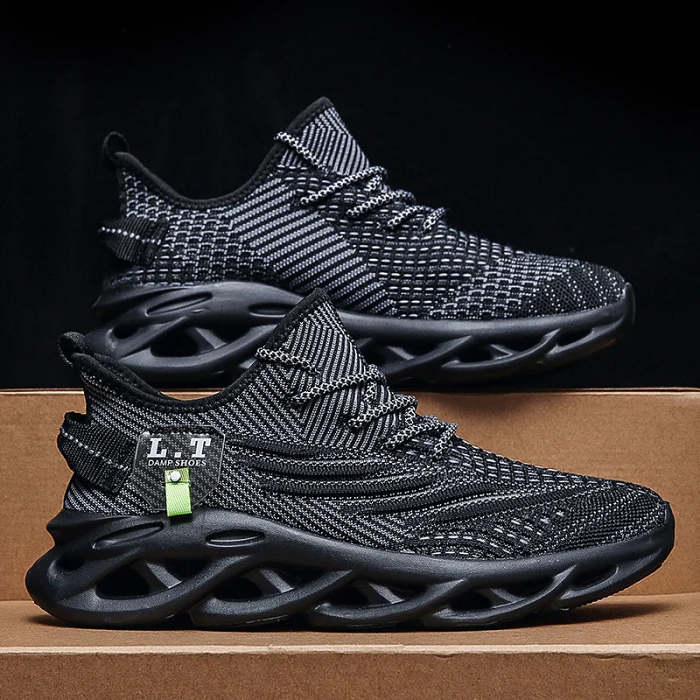 Lightweight Breathable Mesh Running Jogging Shoes – Casual Sneakers for Outdoor Sports with Shock-absorption