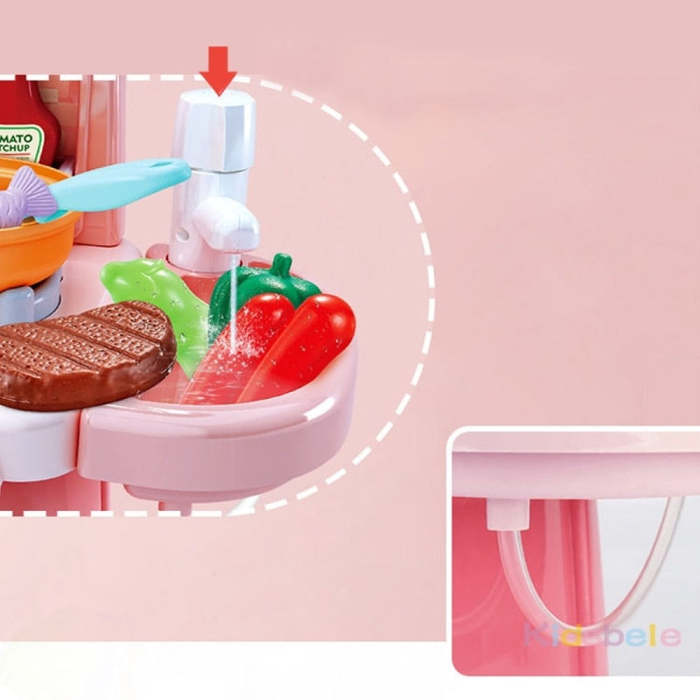 Children's Kitchen Cooking Toy Set (2 Colors)