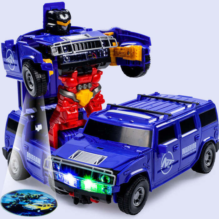 Transforming Robot Model Toy Car