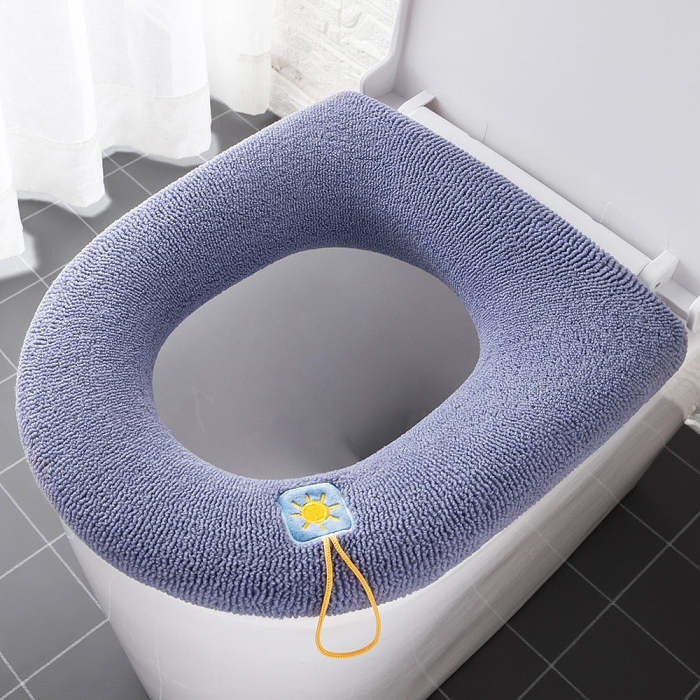 Universal Bathroom Toilet Warm Soft Thicken Seat Cover