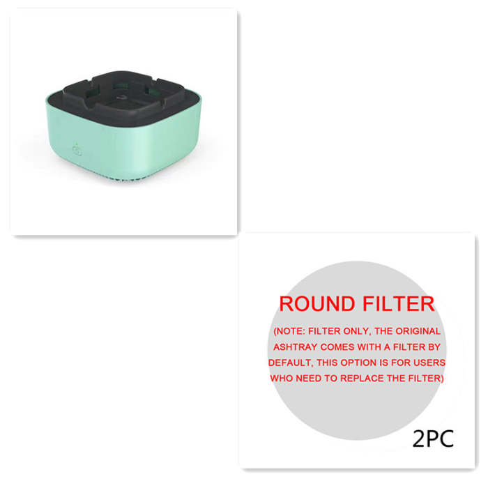 Anion Purification Ashtray: Portable Smoke Removal