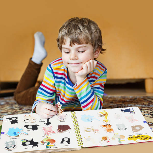 Montessori Quiet Book For Toddlers