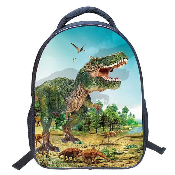 3D Dinosaur Backpack Book Bags Boys Girls Backpack Satchel Travel Rucksack Bag