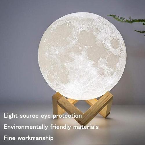 Orb - 3D Moon Night Light | 16 Color Changing Lamp