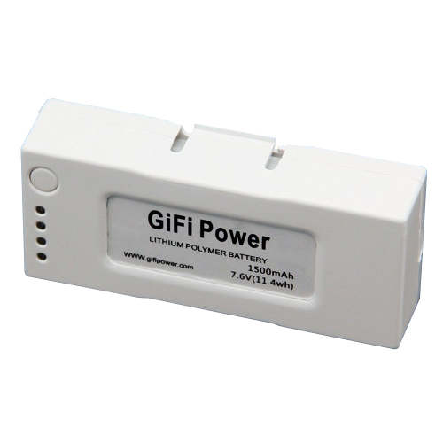 7.6V 1500mAh LiPo Battery Rechargable Battery for ZeroTech Dobby Selfie Drone