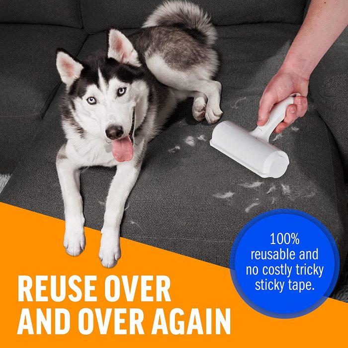 Multi-Surface Lint Roller and Fur Removal Tool