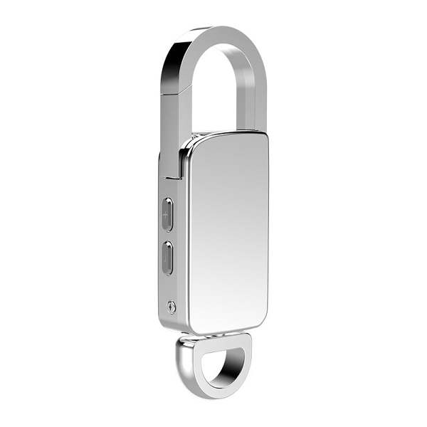 Keychain Voice Recorder | Portable Voice Activated Recorder | Noise Reduction Digital Audio Recorder