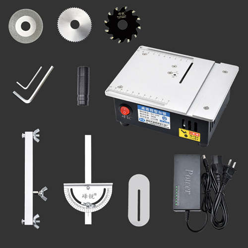 96W Mini Precision Table Saws Multifunctional Wood Working Bench 5000 RPM Lathe Electric Polisher Grinder